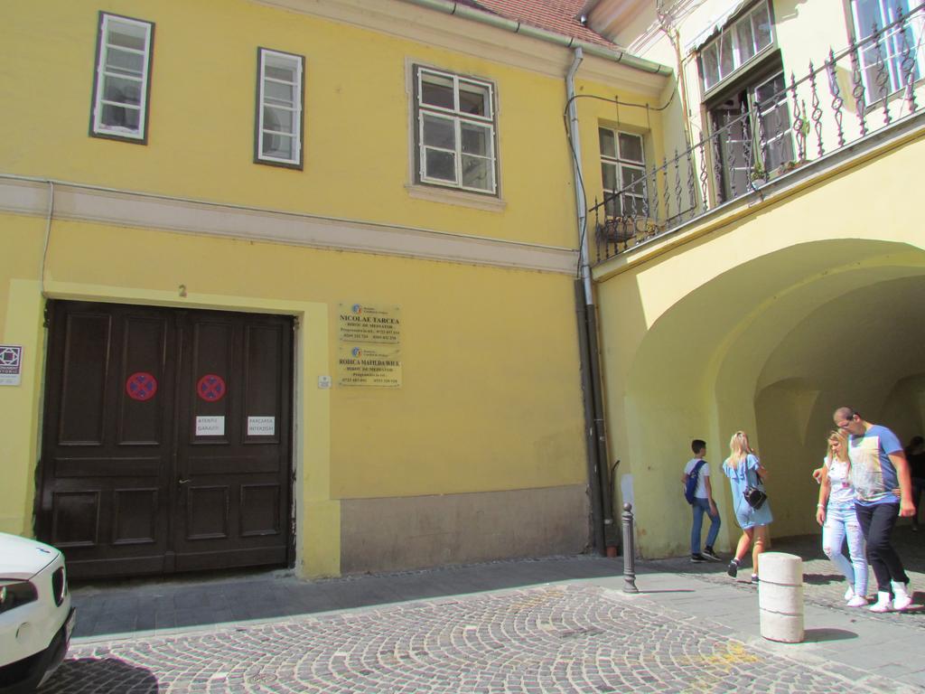 Apartmán Casa Generalului Sibiu Exteriér fotografie