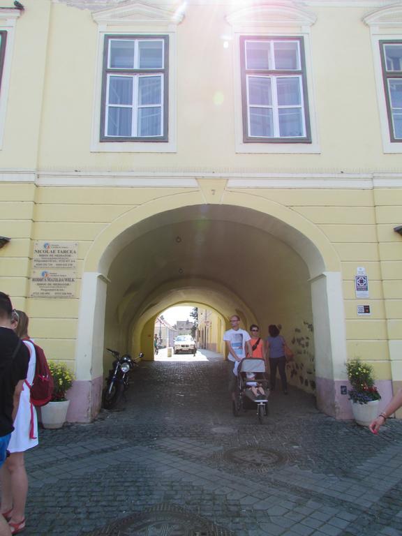 Apartmán Casa Generalului Sibiu Exteriér fotografie